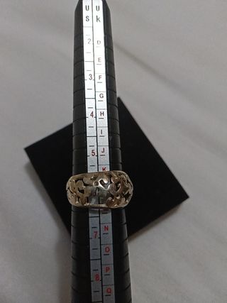 Anillo plata mujer - talla 6 17.3mm