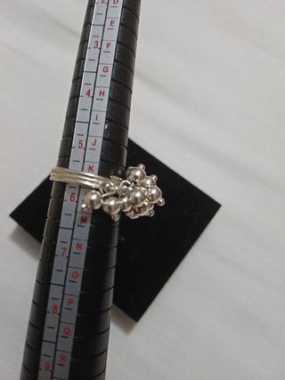 Anillo plata 925 - Talla 11  o 5.5us.
