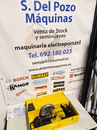 Curvadora REMS acero métrica