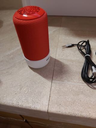 Pantone PT-BS001R1 cassa Portatile Rosso Bluetooth