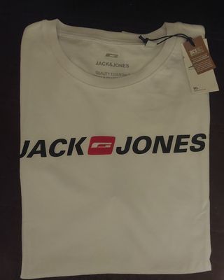Camiseta Jack & Jones blanca - Talla XL