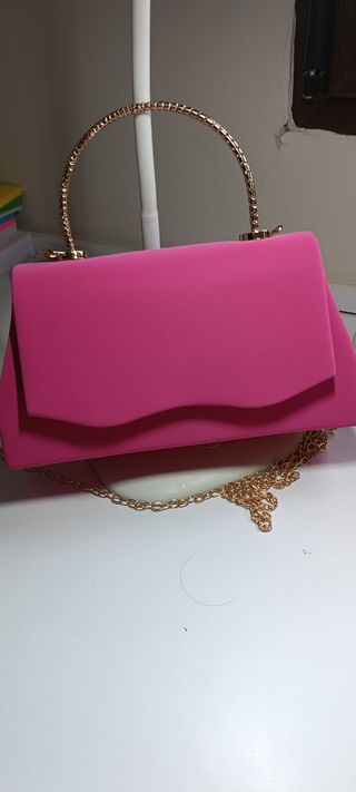 Bolso fiesta fucsia - elegante