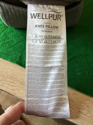 Almohada rodilla WELLPUR gris