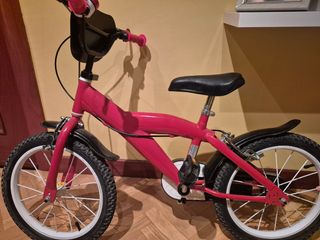 Bicicleta niña 14" roja