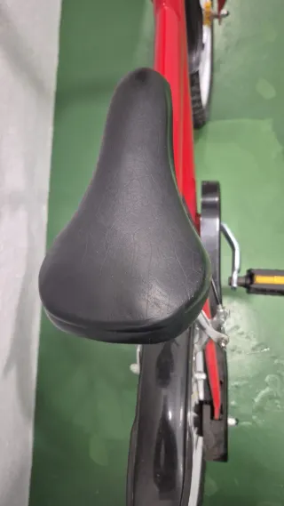Bicicleta niña 14" roja