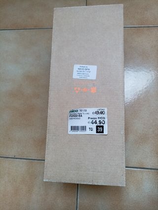 Sandali Porronet rossi tg 39