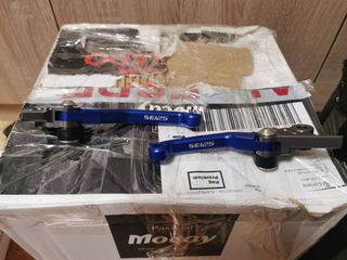 Manetas BIRLD Suzuki 250SB Azul