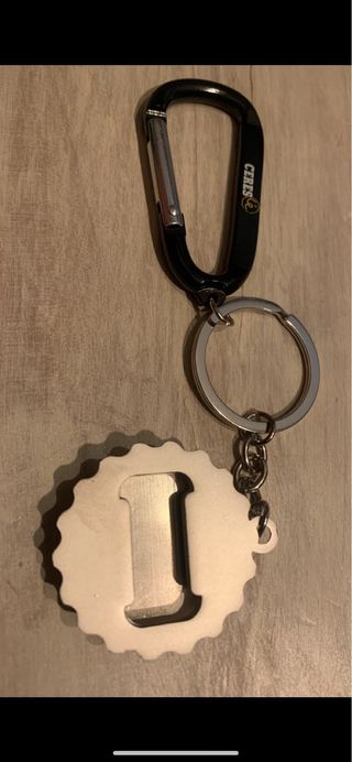 2 Portachiavi Ceres apribottiglie/fischietto