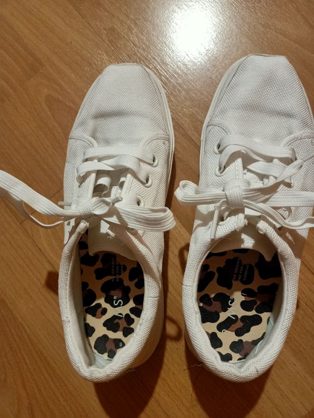 Zapatillas blancas plataforma