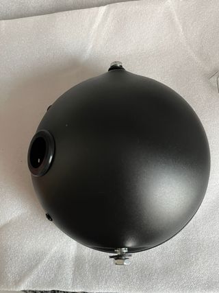 Carcasa faro 7" negra