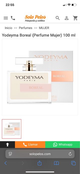 Yodeyma Boreal - Perfume Mujer 100ml