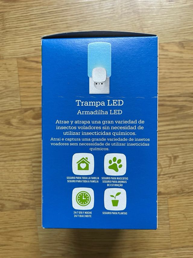 Trampa mosquitos led RAID