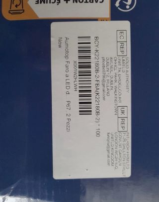 Faros LED Moto/Coche 7 pulgadas - 2 unidades