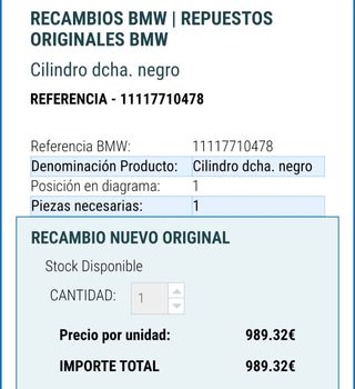 Juego de Cilindro y pistones BMW R1200GS,ADV,RT,R