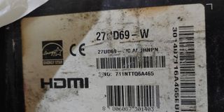 Monitor LG 27UD69 Electrónica Completa