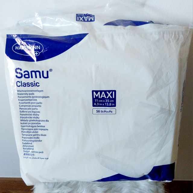 Samu: Compresas Postparto Maxi Classic. Absorve