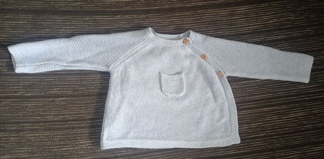 Jersey bebé azul Zara - 3-6 meses