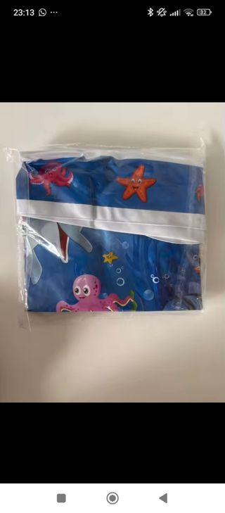 Alfombra inflable bebé