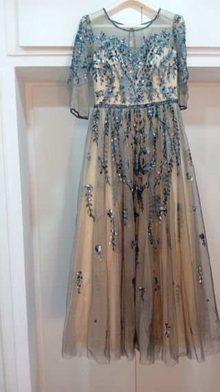 Vestido Pronovias Beige-Gris