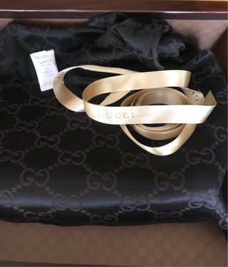 Neceser Gucci - Beige/Marrón