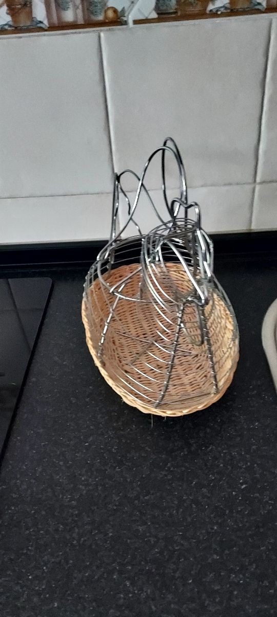 Cesta Gallina Huevos - Vintage