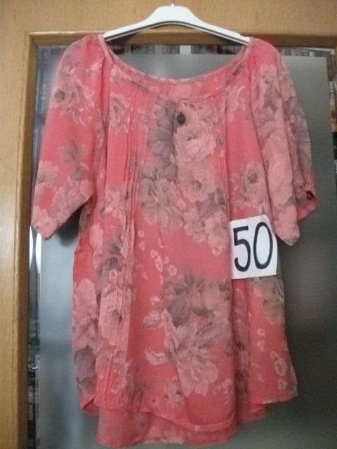 Blusas y pantalón tallas 50, 52, XL Y XXL MUJER 