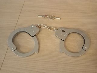 Manette polizia metallo - nuove
