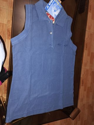 Camiseta Reebok azul mujer talla S