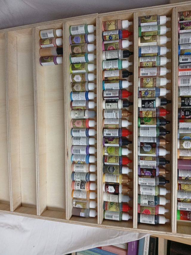 84 pinturas miniaturas