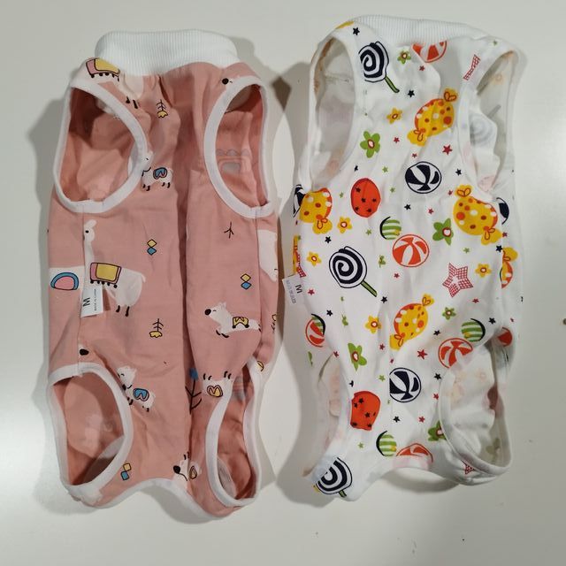 2 Chalecos recuperación quirúrgica para mascotas