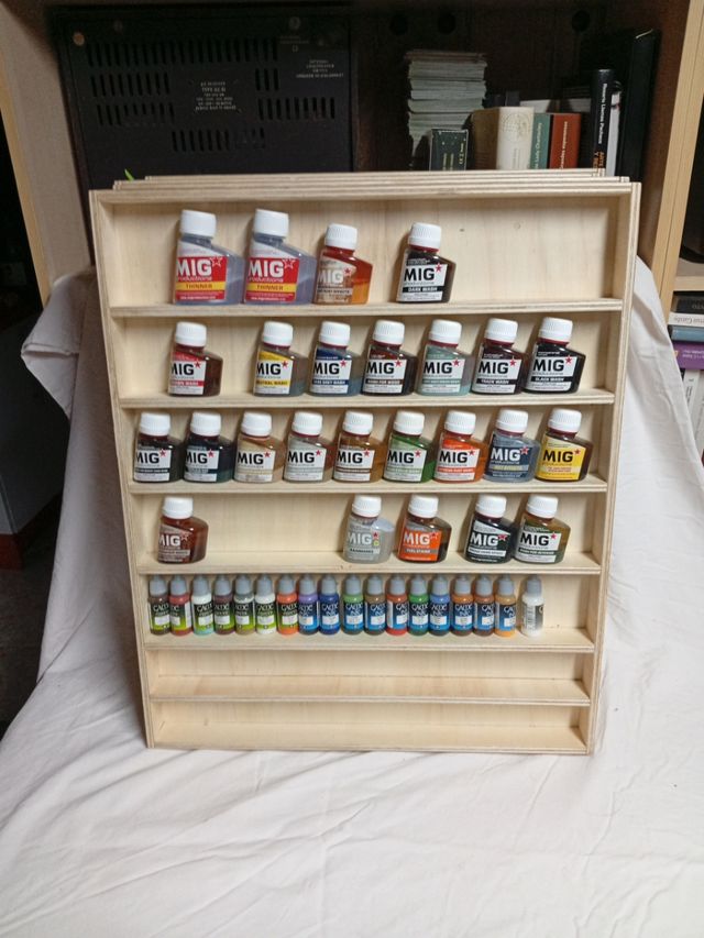 Mig efectos y lavados + pinturas Vallejo