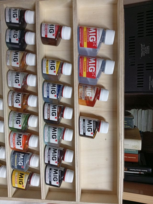 Mig efectos y lavados + pinturas Vallejo