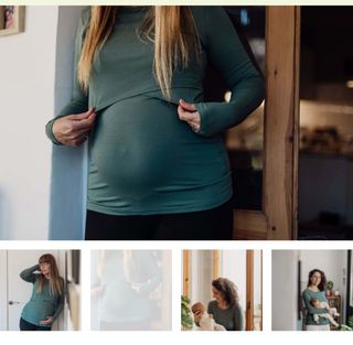 Camiseta lactancia y embarazo