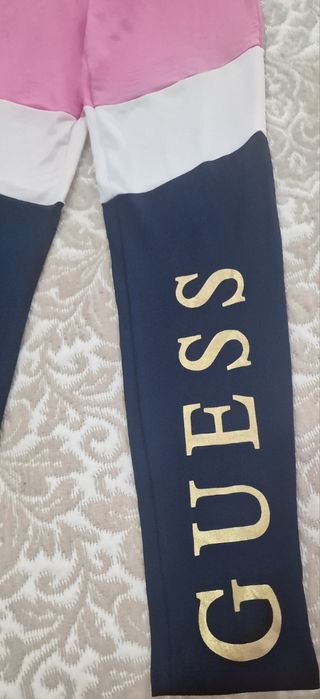 Leggings Guess Kids - Pink, White & Blue