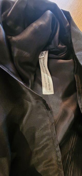 Falda negra Uterqüe - Talla l 