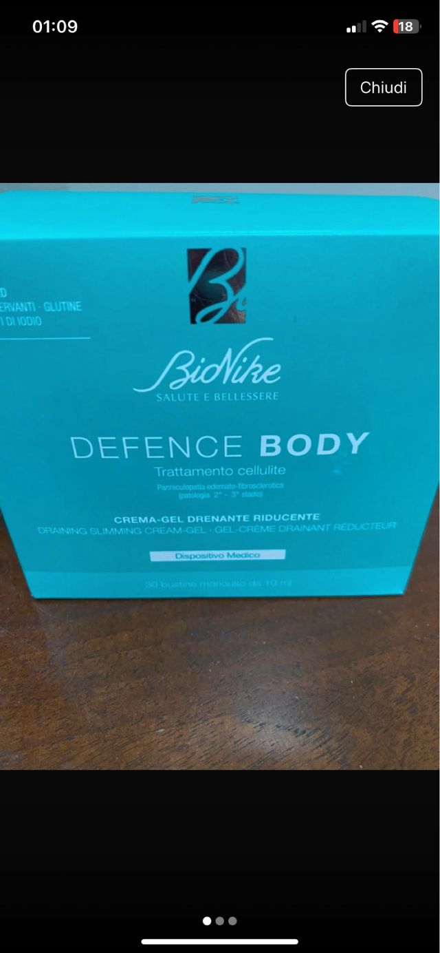 BioNike Defence Body - Cellulite Treatment