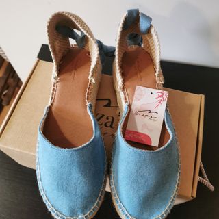 Alpargatas Ibiza azules - Nº 38