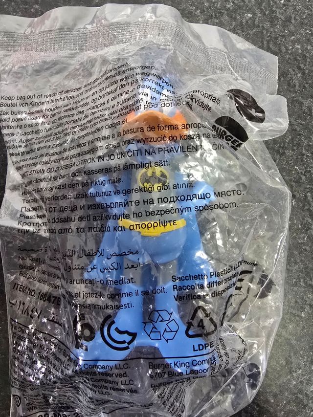 Juguete Burger King Looney Tunes