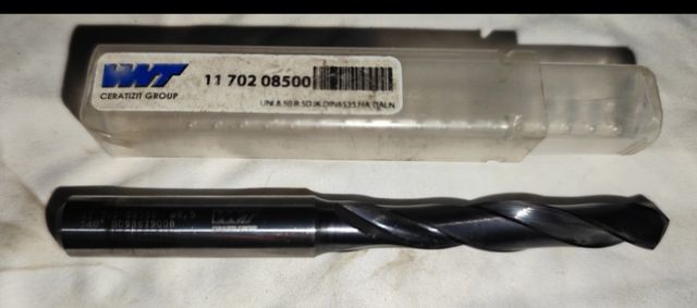 Broca metal duro 8.5mm WTX Ceratizit