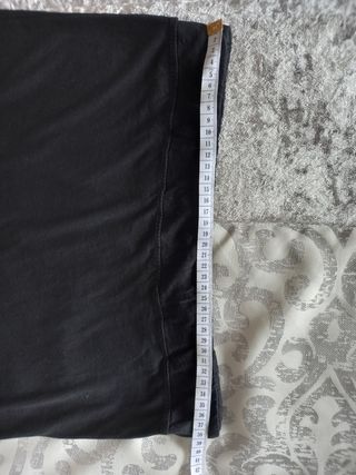 Falda larga negra - elegante