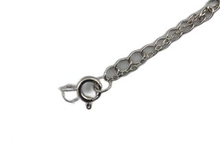 collar plata 925mm con piedra con circonita,perla 19 5cm