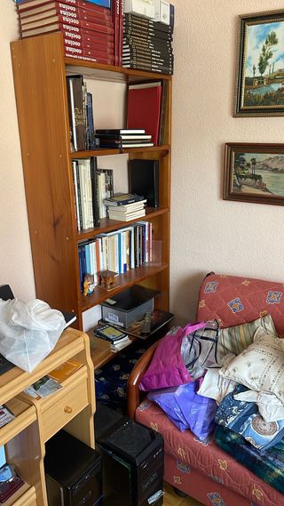 Estantería librería madera marrón