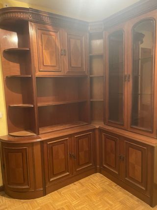Mueble rinconera madera 
