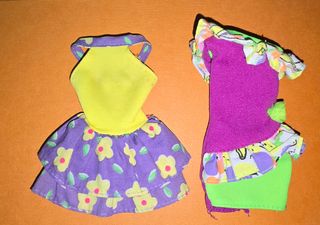 2 Vestiti Barbie anni '90 Barbie easy living