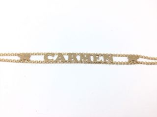 pulsera oro 18k