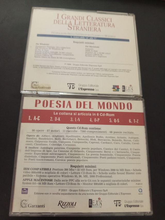 I Grandi Classici & Poesia del mondo