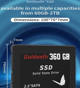 SSD Goldenfir 360GB SATA III 6Gb/s