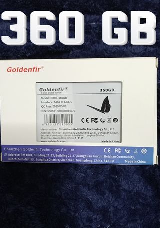 SSD Goldenfir 360GB SATA III 6Gb/s