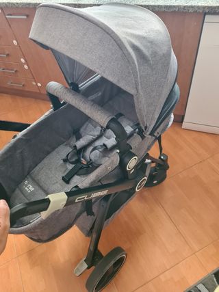 Cochecito bebé Nurse Cube Gris