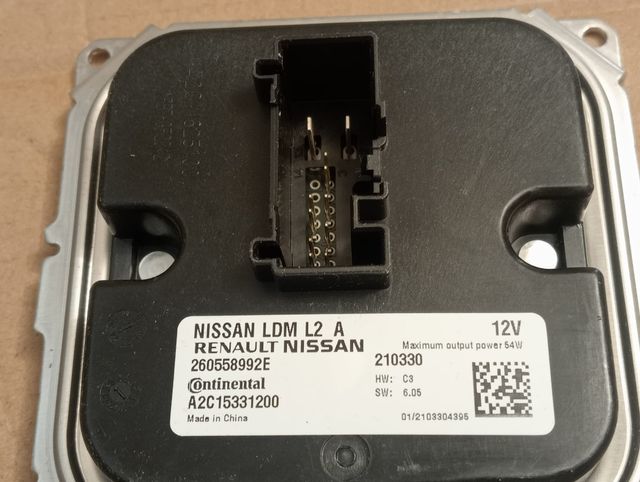 Unidad LED Nissan Juke 260558992E y L9071690